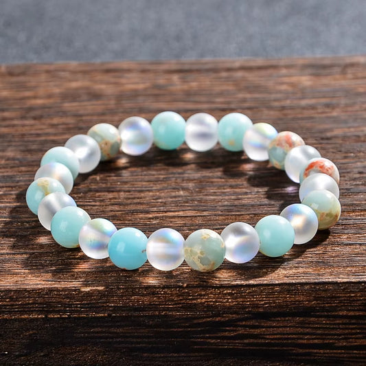 Elevate Your Wellness with the Elegant Shoushan Stone Health Bracelet