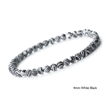 Elevate Your Spirit with the Blue Malachite Natural Stone Bracelet - Unisex Chakra Prayer Mala Beads for Yoga and Meditation