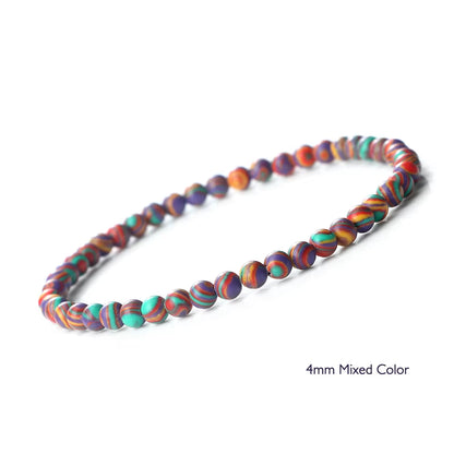 Elevate Your Style with the Blue Malachite Natural Stone Chakra Prayer Mala Bracelet - Unisex Yoga Beads Bangle for Mindfulness and Elegance