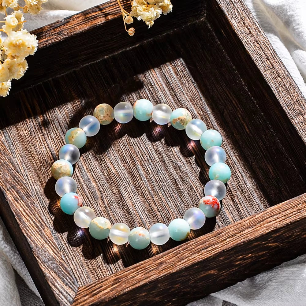 Elevate Your Wellness with the Elegant Shoushan Stone Health Bracelet