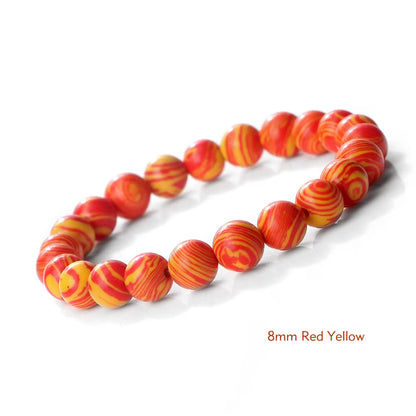 Elevate Your Style with the Blue Malachite Natural Stone Chakra Prayer Mala Bracelet - Unisex Yoga Beads Bangle for Mindfulness and Elegance